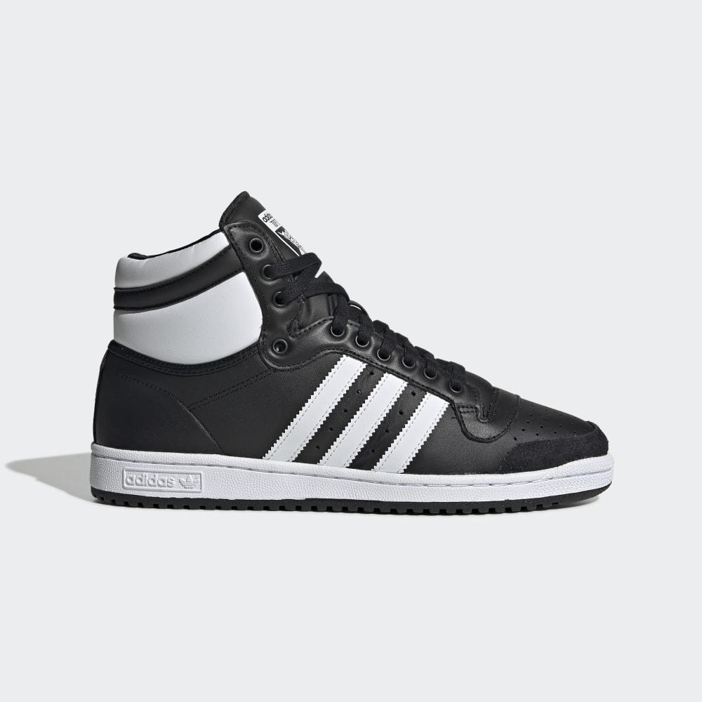 Originals Adidas Top Ten Inalti Barbati Romania - Negrii/Albi B34429